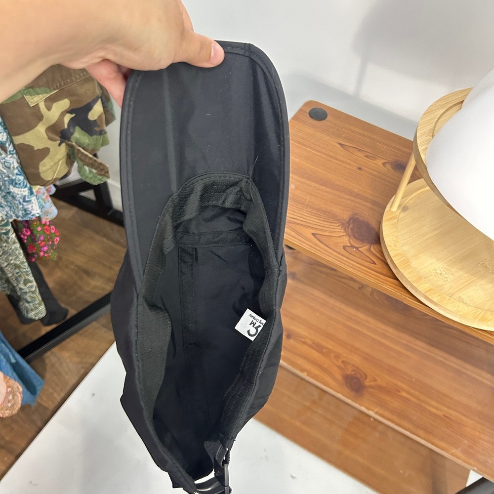 Gorpcore Folding Bill UPF 50+ Running Hat One Size Black Techwear Sun Cap Sporty - Picture 6 of 9
